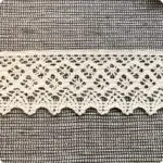 Koronka bawełniana 55mm NATURALNA (S10)