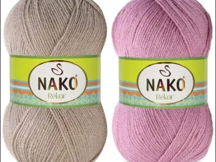 Włóczka Nako REKOR 100g/360m - akryl premium