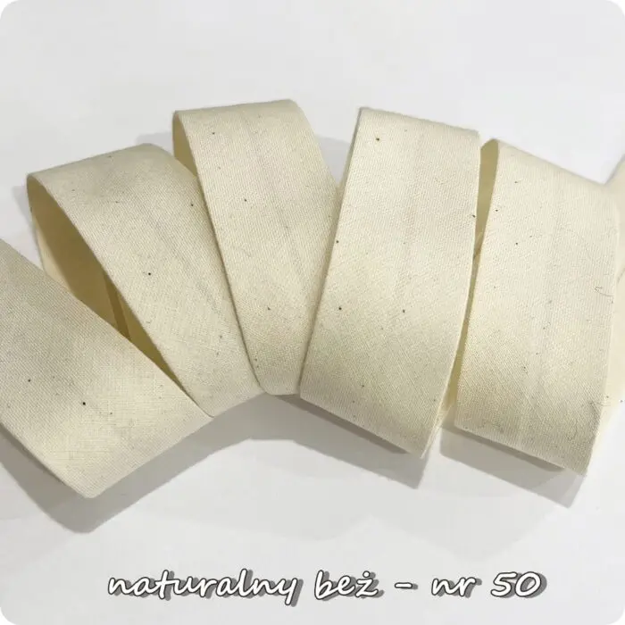 Lamówka BAWEŁNIANA 25mm