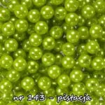 Koraliki PEREŁKI 6mm opakowanie 60szt