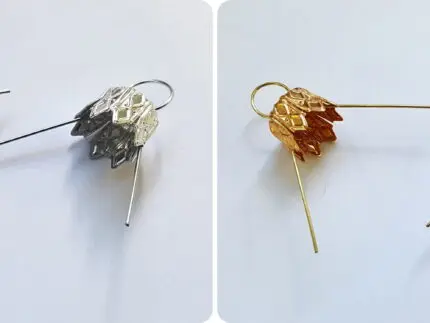 ZAWIESZKI DO BOMBEK KORONKI 7 mm - 10 sztuk