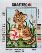 Kanwa z nadrukiem TYGRYSEK (3311)