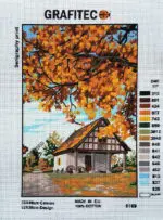 Kanwa z nadrukiem JESIEŃ (6169)