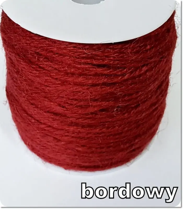 Sznurek KONOPNY JUTOWY 2mm na metry