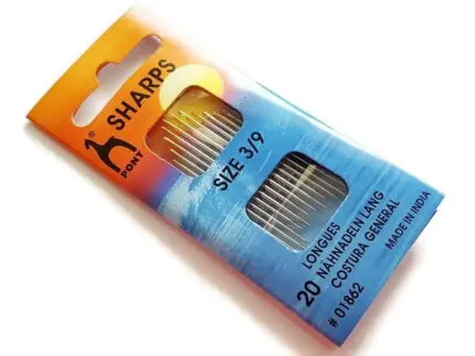 IGŁY DO SZYCIA długie - rozm. 3/9 PONY (01862)