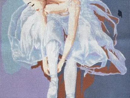 Kanwa z nadrukiem BALETNICA (11569)