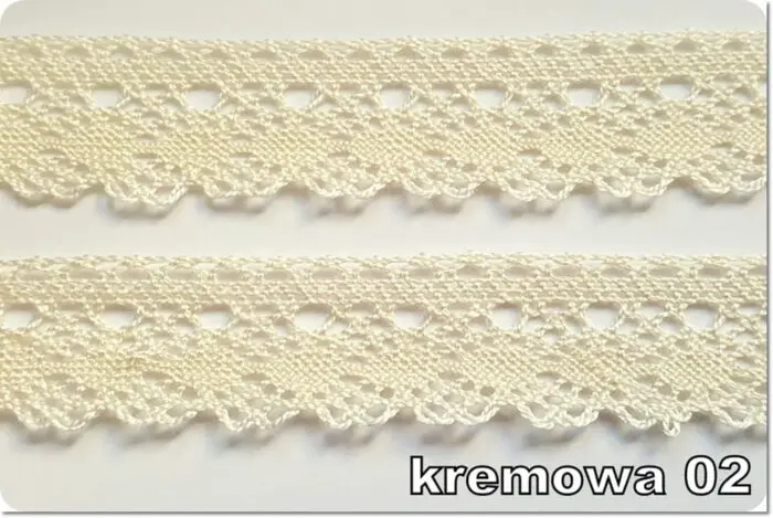 KORONKA AKRYLOWA 32 mm (4229) RÓŻNE KOLORY
