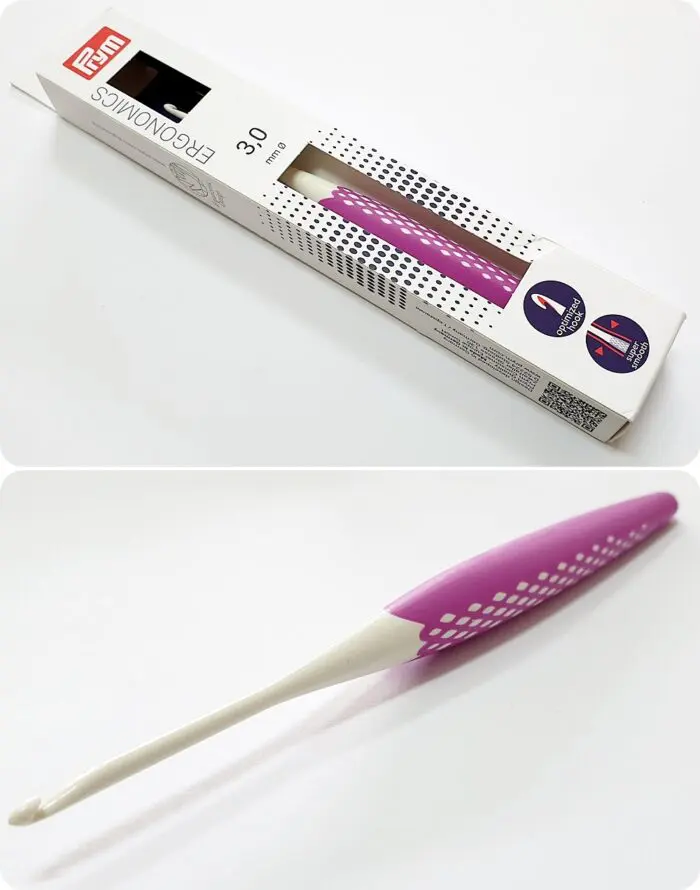 Szydełko ergonomiczne PRYM 3mm-15mm - obrazek 2