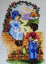 Kanwa z nadrukiem SPOTKANIE (6291)