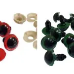 Bezpieczne oczka zaciskowe do zabawek 15mm 1szt