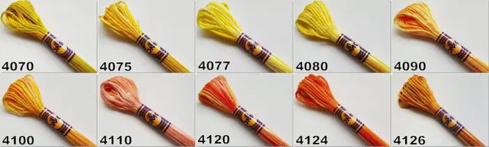 MULINA DMC COLOR VARIATIONS