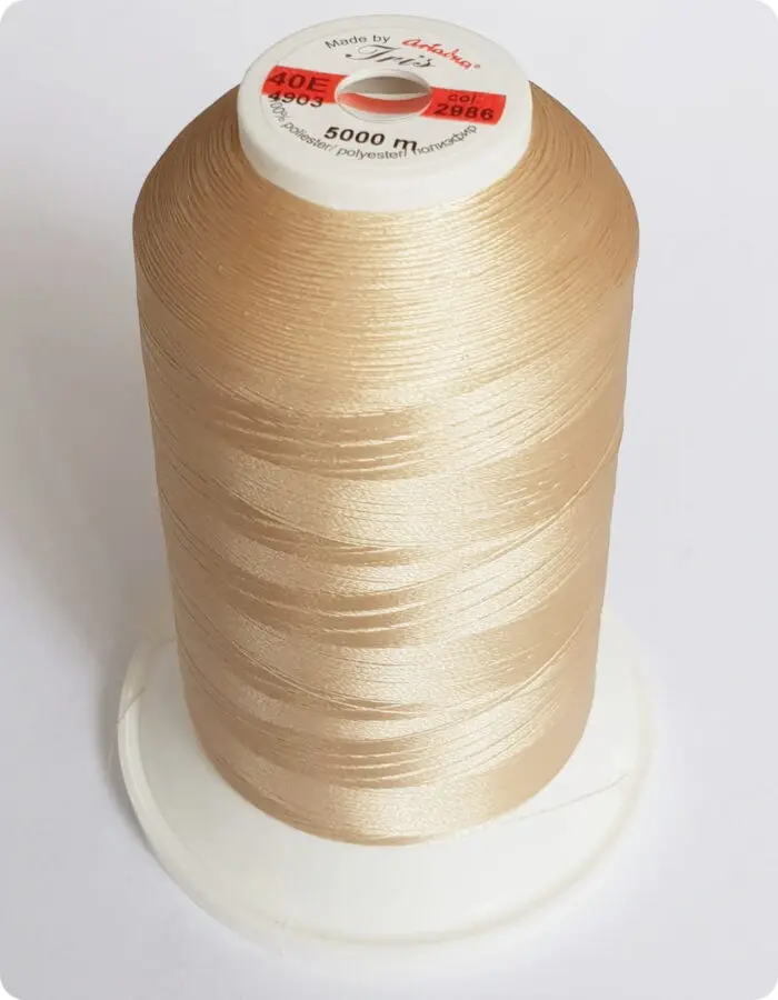 NICI IRIS 40E DO HAFTU MASZYNOWEGO 5000m, nr 2986 - piaskowe