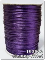 Sznurek GORSETOWY SATYNOWY na metry