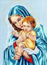 Kanwa z nadrukiem MATKA BOSKA (6224)