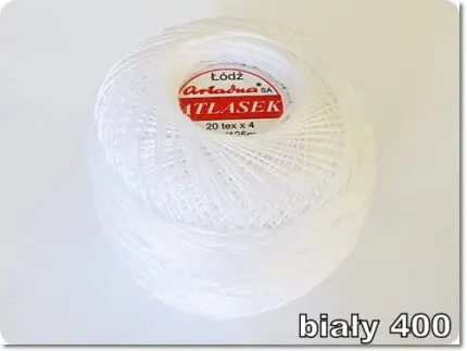 Kordonek ATŁASEK 10g/125m RÓŻNE KOLORY