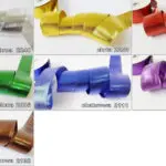 Wstążka METALIZOWANA 6mm NA METRY