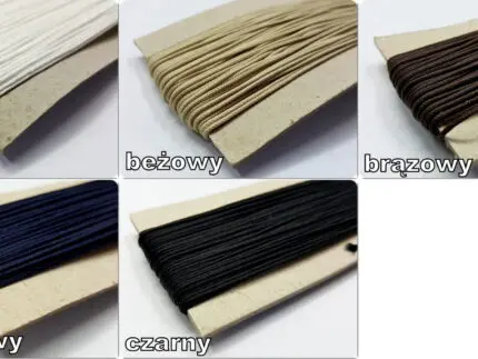 Sznurek PLECIONY do korali - kolory do wyboru