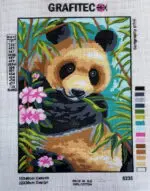 Kanwa z nadrukiem PANDA (6238)