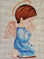 Kanwa z nadrukiem ANIOŁEK (3301)