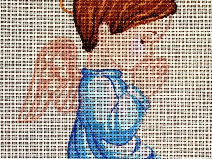 Kanwa z nadrukiem ANIOŁEK (3301)