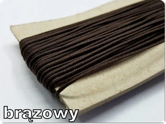 Sznurek PLECIONY do korali/ opakowanie 25m