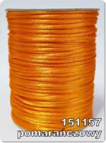 Sznurek GORSETOWY SATYNOWY na metry