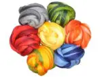 WEŁNA CZESANKOWA MULTICOLOR