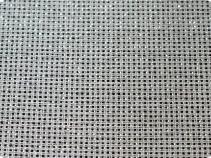 KANWA, TKANINA DO HAFTU Z METALIZOWANĄ NITKĄ 14ct - 54o/10cm, szer. 100 cm