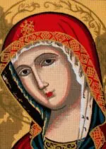 Kanwa z nadrukiem MATKA BOSKA (6066)