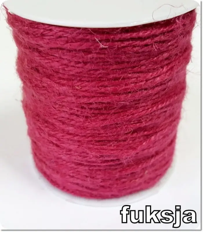 Sznurek KONOPNY JUTOWY 2mm na metry