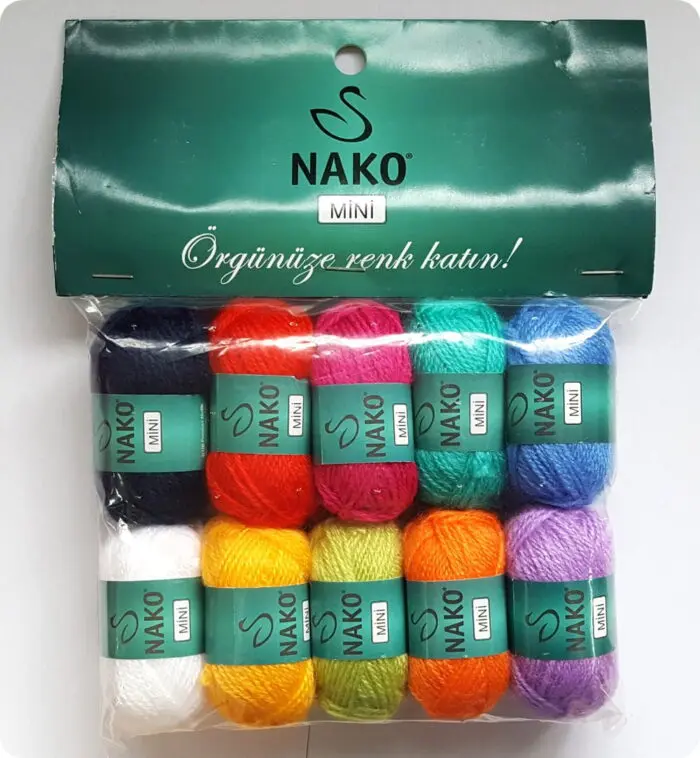 ZESTAW WŁÓCZEK NAKO REKOR MINI (23916)