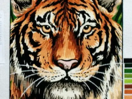 Kanwa z nadrukiem TYGRYS (6253)