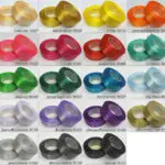 Wstążka satynowa w MAŁE KROPKI 25mm NA KRĄŻKI