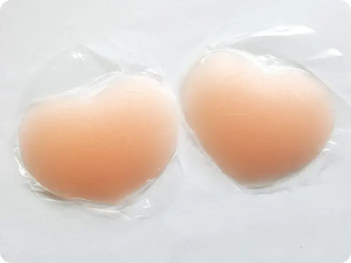 OSŁONKI SILIKONOWE  NA BRODAWKI - SERCA