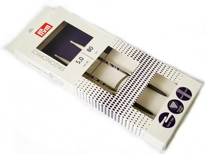 Druty na żyłce ERGONOMICZNE PRYM - 4,5 do 12mm - obrazek 3