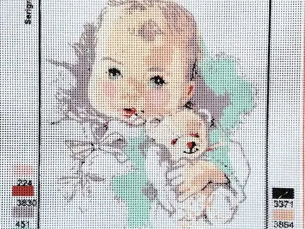 Kanwa z nadrukiem BOBAS Z MISIEM (6297)