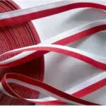 Taśma ORDEROWA biało-czerwona FLAGA 12mm