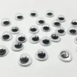 OCZKA RUCHOME SAMOPRZYLEPNE 8 mm - 400 SZTUK