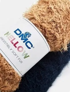 Włóczka DMC MELLOW bardzo miękka 100g/67m - poliamid + poliester