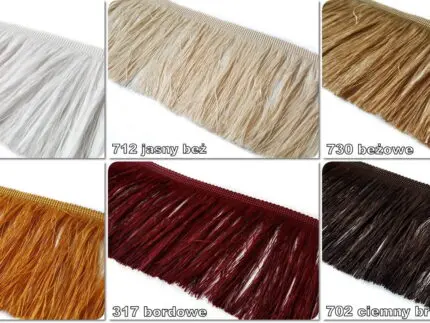 Frędzle ozdobne proste 110mm (PP-110C) na metry