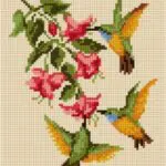 KANWA 18x24 - KOLIBRY (5001)