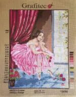 Kanwa z nadrukiem BALETNICA (10496)