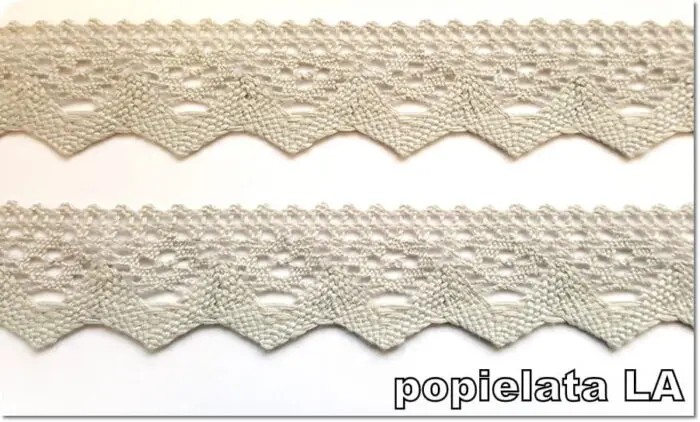 KORONKA POLIESTROWA 37 mm (D707) RÓŻNE KOLORY