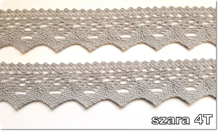 KORONKA POLIESTROWA 37 mm (D707) RÓŻNE KOLORY