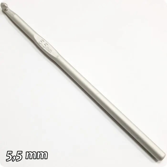 Szydełko aluminiowe z powłoką teflonową 2mm-10mm - obrazek 5