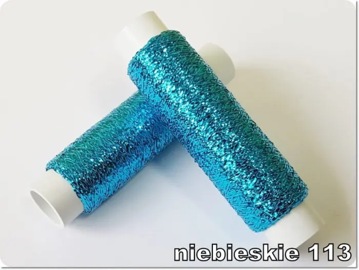 Nici METALIZOWANE CIENKIE LUREX