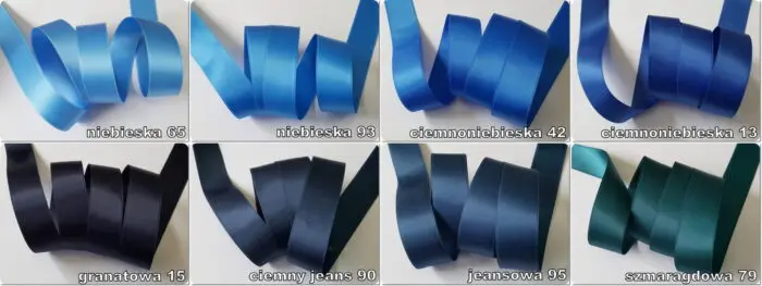 WSTĄŻKA SATYNOWA 25 mm DWUSTRONNA - SUPER JAKOŚĆ