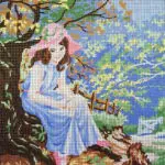 Kanwa z nadrukiem LEŚNI PRZYJACIELE (6289)