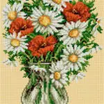 KANWA 24x30 - POLNE KWIATY (6020)