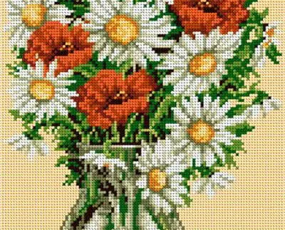 KANWA 24x30 - POLNE KWIATY (6020)